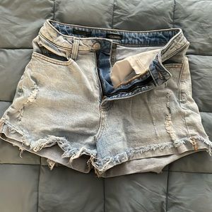 Wild Fable distressed, cuffed shorts. Size 0